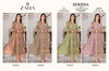 Sersha Vol 5 By Zaha Organza Pakistani Suits Wholesale Shop In Surat
